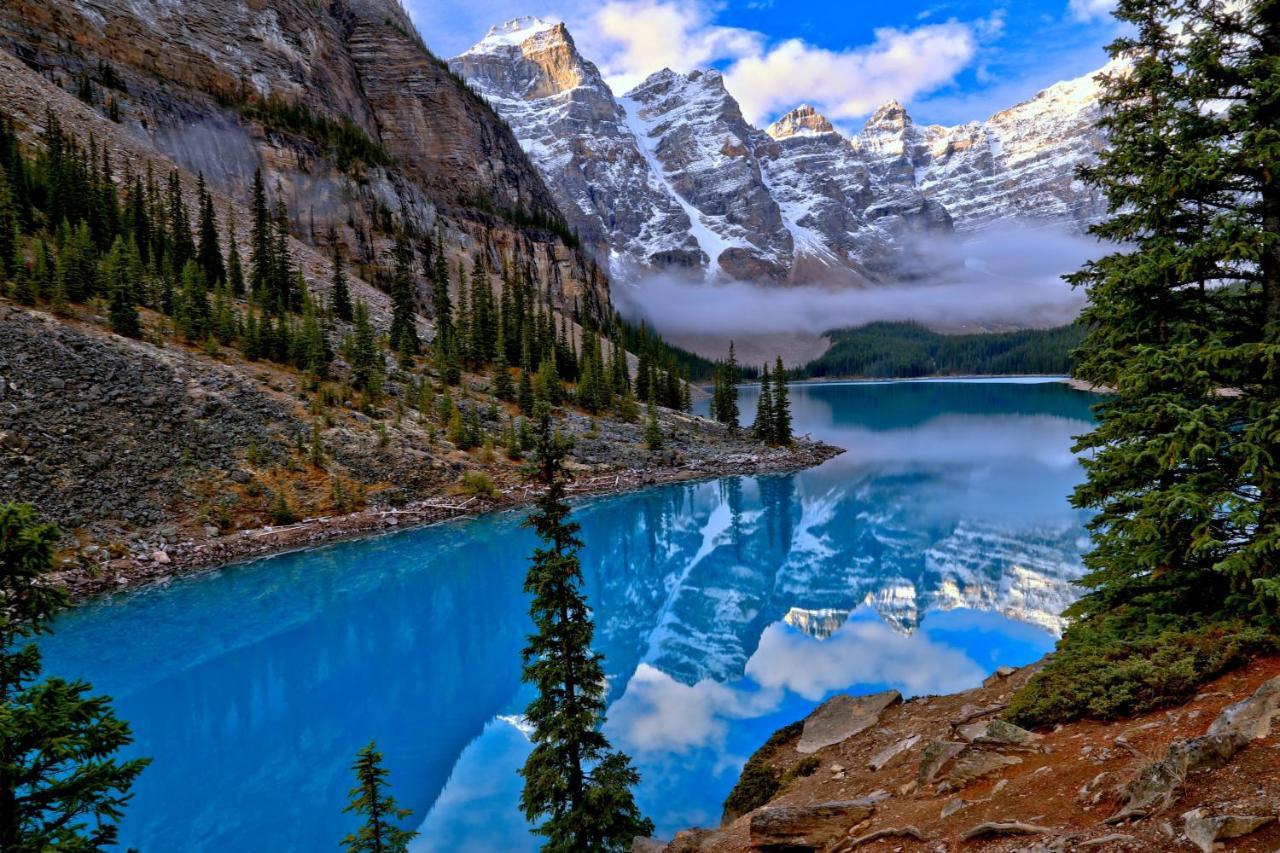 Spectacular Mountain View Corner Unit Pool Hot Tub Park Pass Appartement Canmore Buitenkant foto