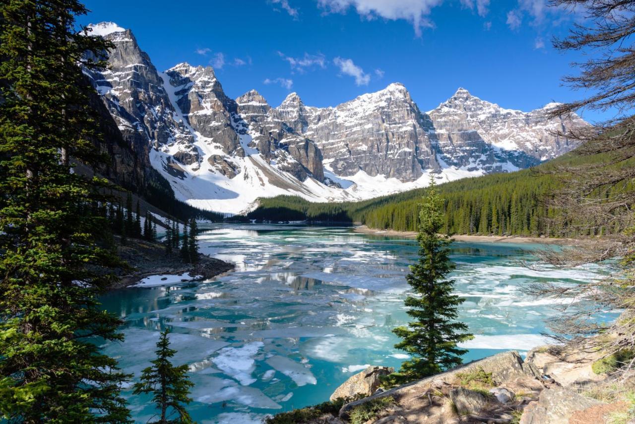 Spectacular Mountain View Corner Unit Pool Hot Tub Park Pass Appartement Canmore Buitenkant foto